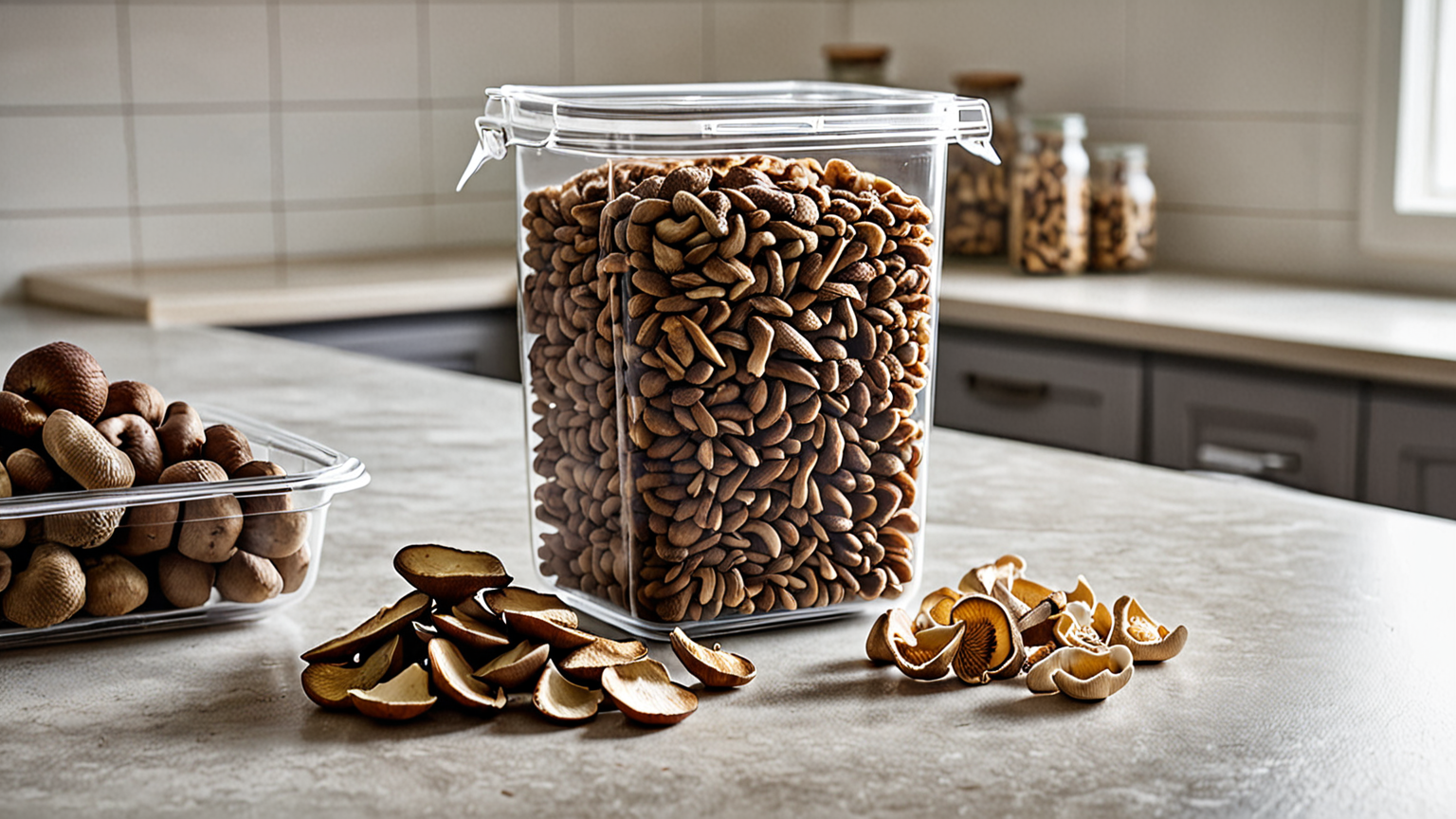 干ししいたけ 保存 開封後 期間のイメージ画像