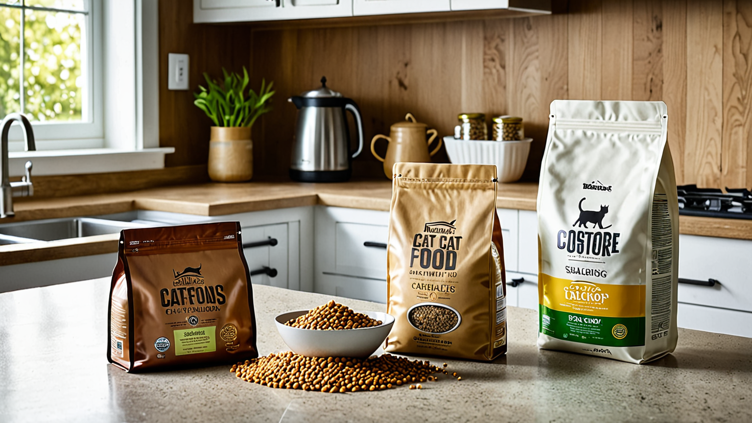 キャットフード 開封後 保存 方法のイメージ画像