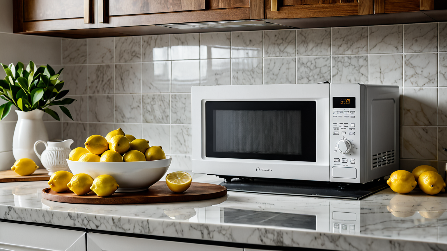 電子レンジ 臭い 取り方 レモンのイメージ画像