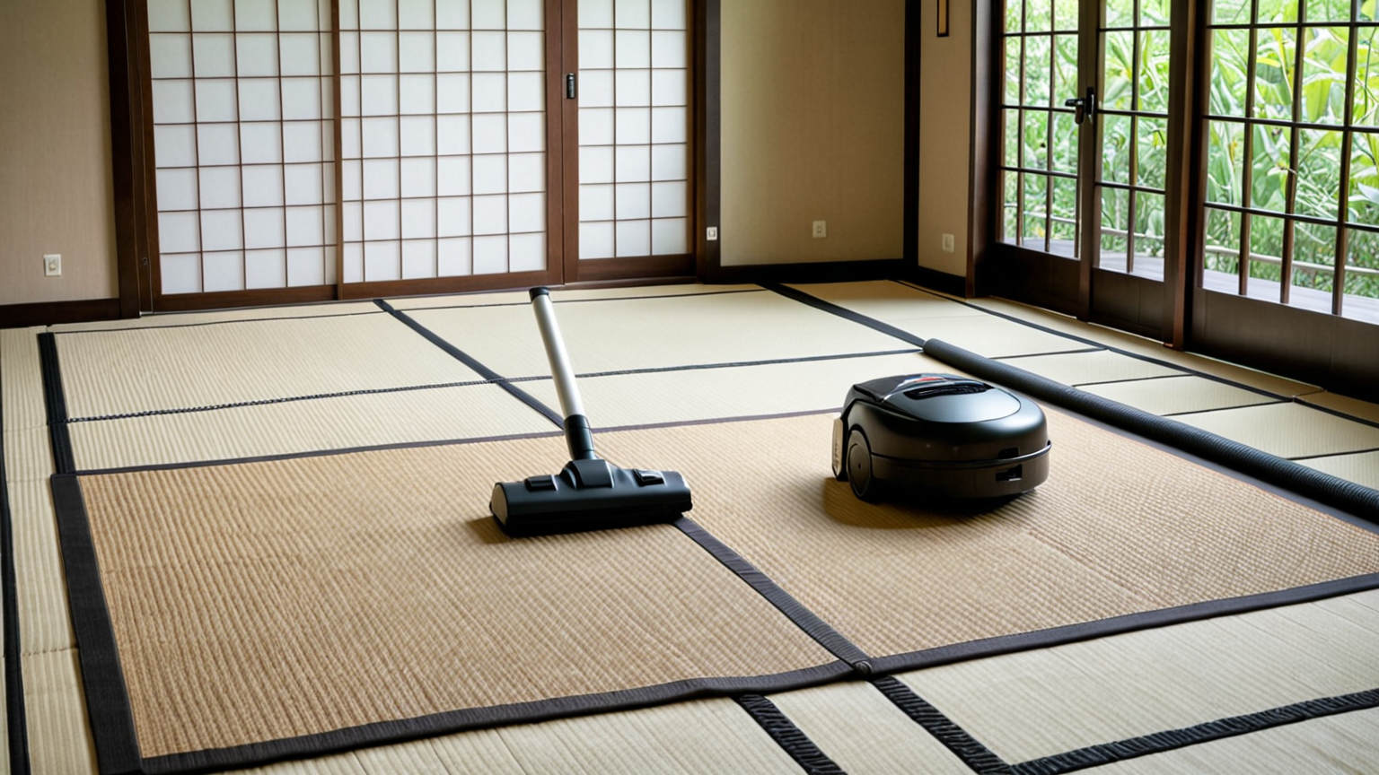 畳 ダニ 駆除 掃除機 かけ方のイメージ画像