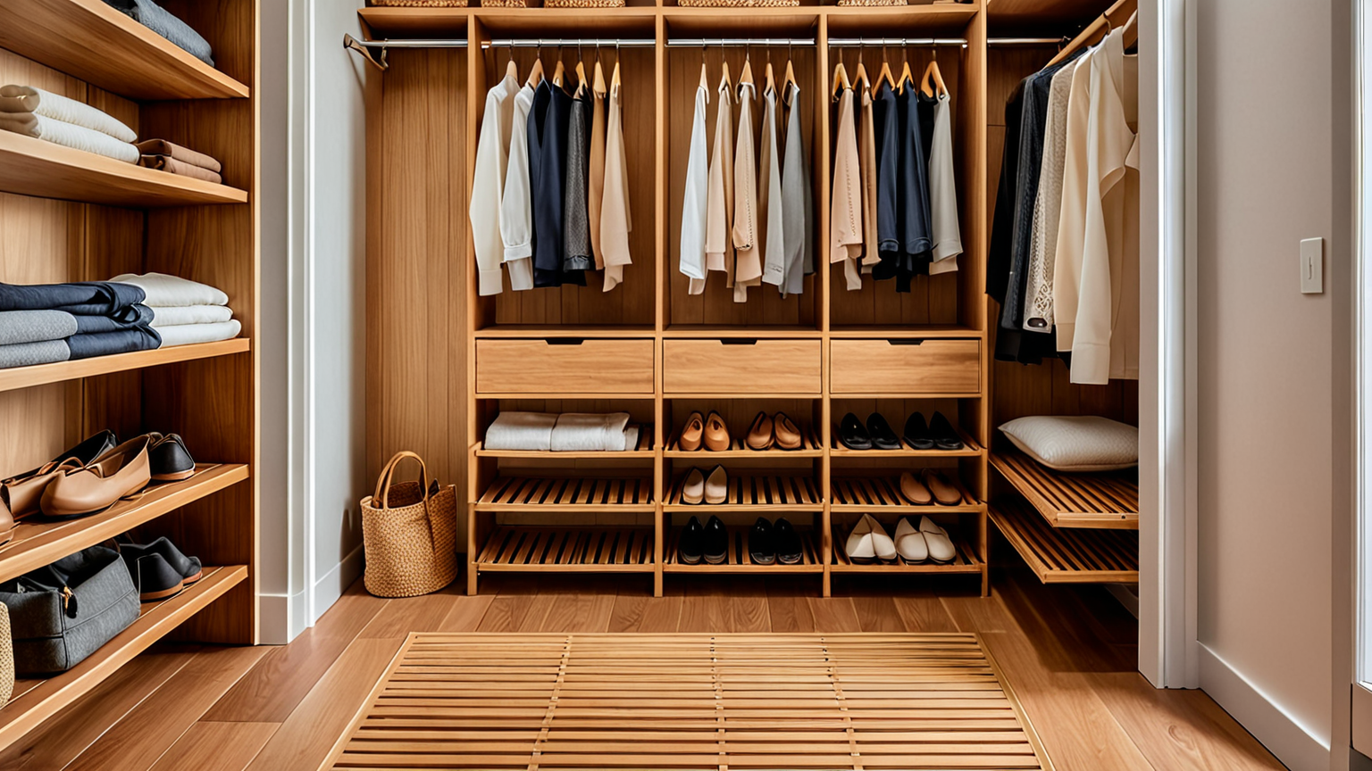 押入れ 湿気 対策 すのこ 敷き方のイメージ画像