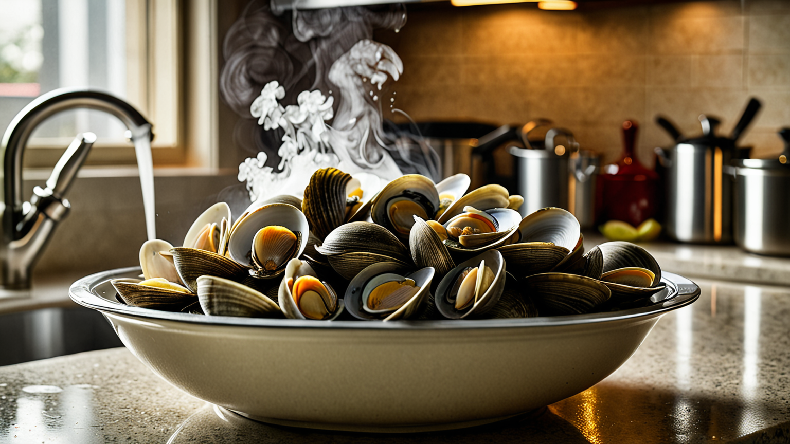 あさり 砂抜き 時短 お湯のイメージ画像