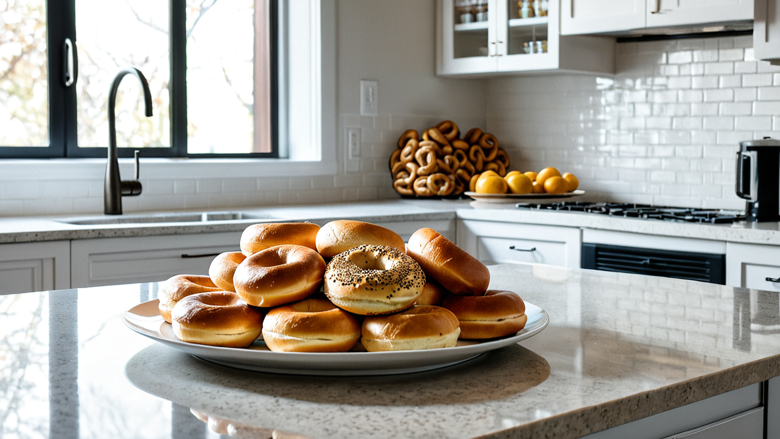 ベーグル 冷凍 解凍 方法のイメージ画像