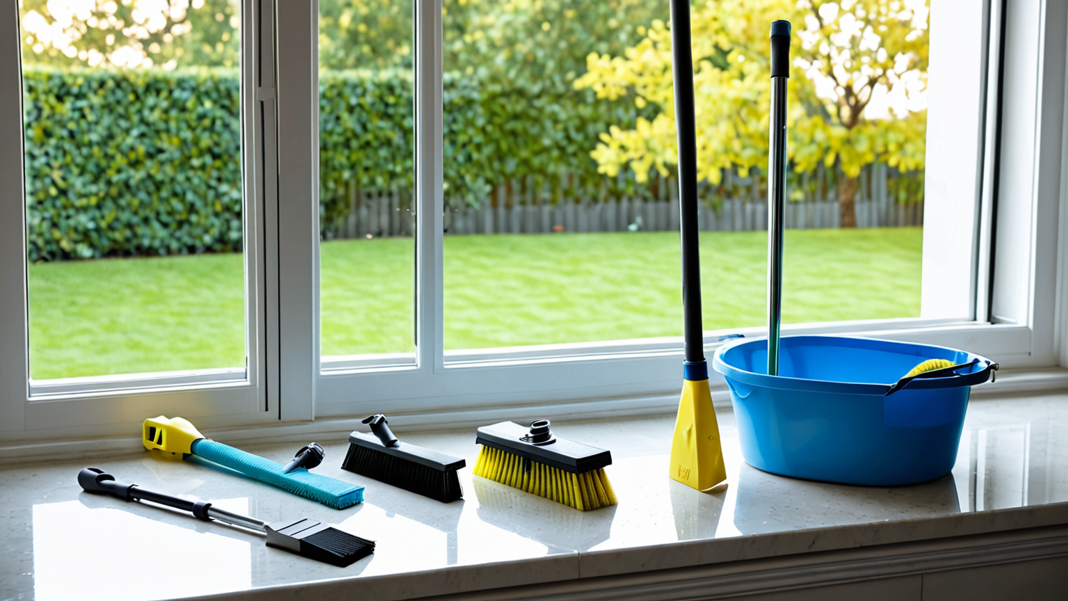 便利な窓掃除グッズのセット