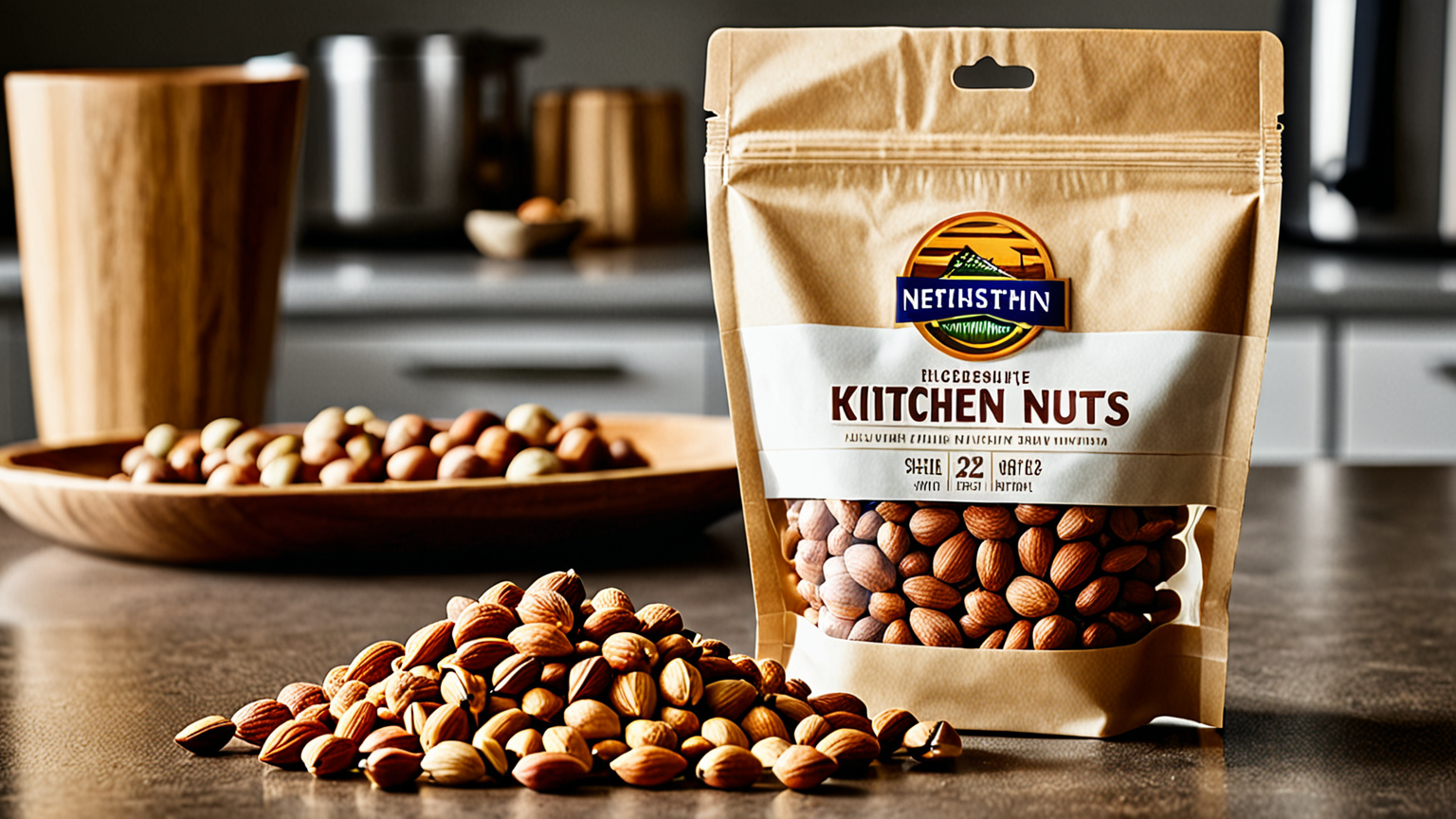 ナッツの賞味期限表示と注意マーク