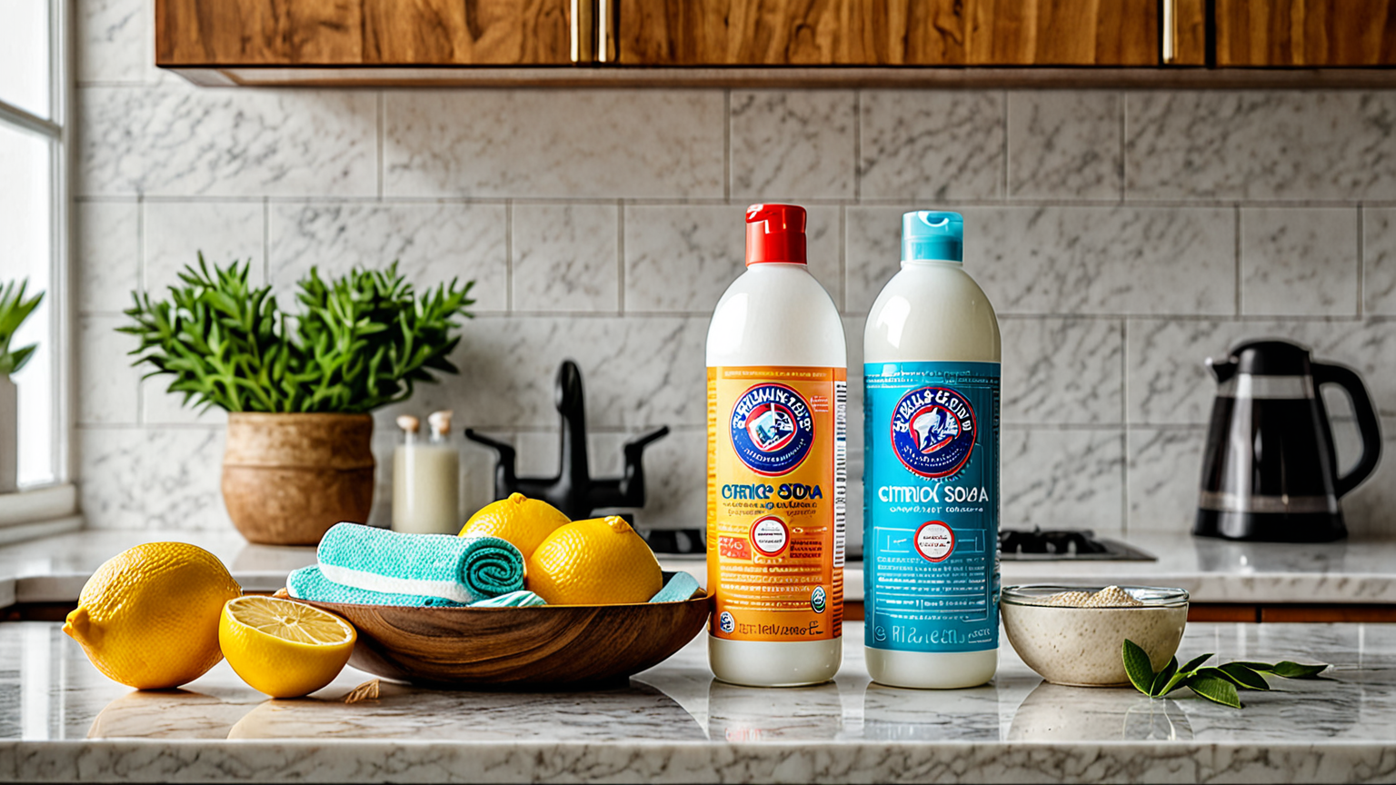 重曹やクエン酸などの掃除アイテム