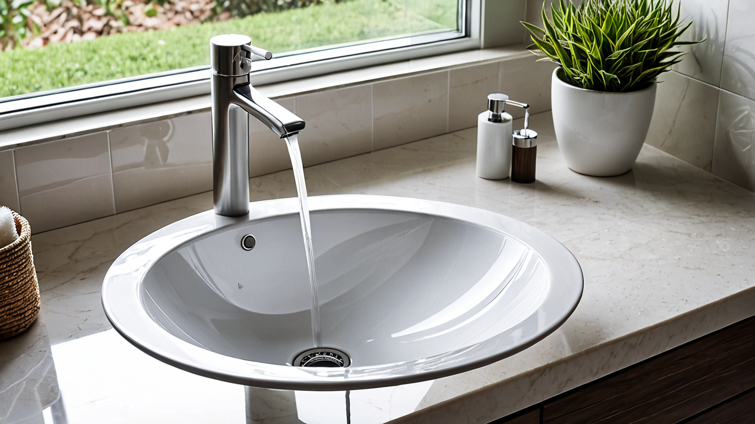 排水口の髪の毛キャッチャー設置例