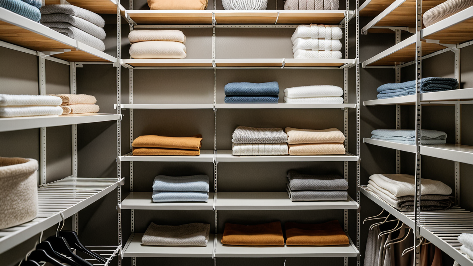 クローゼット内の除湿剤配置イメージ