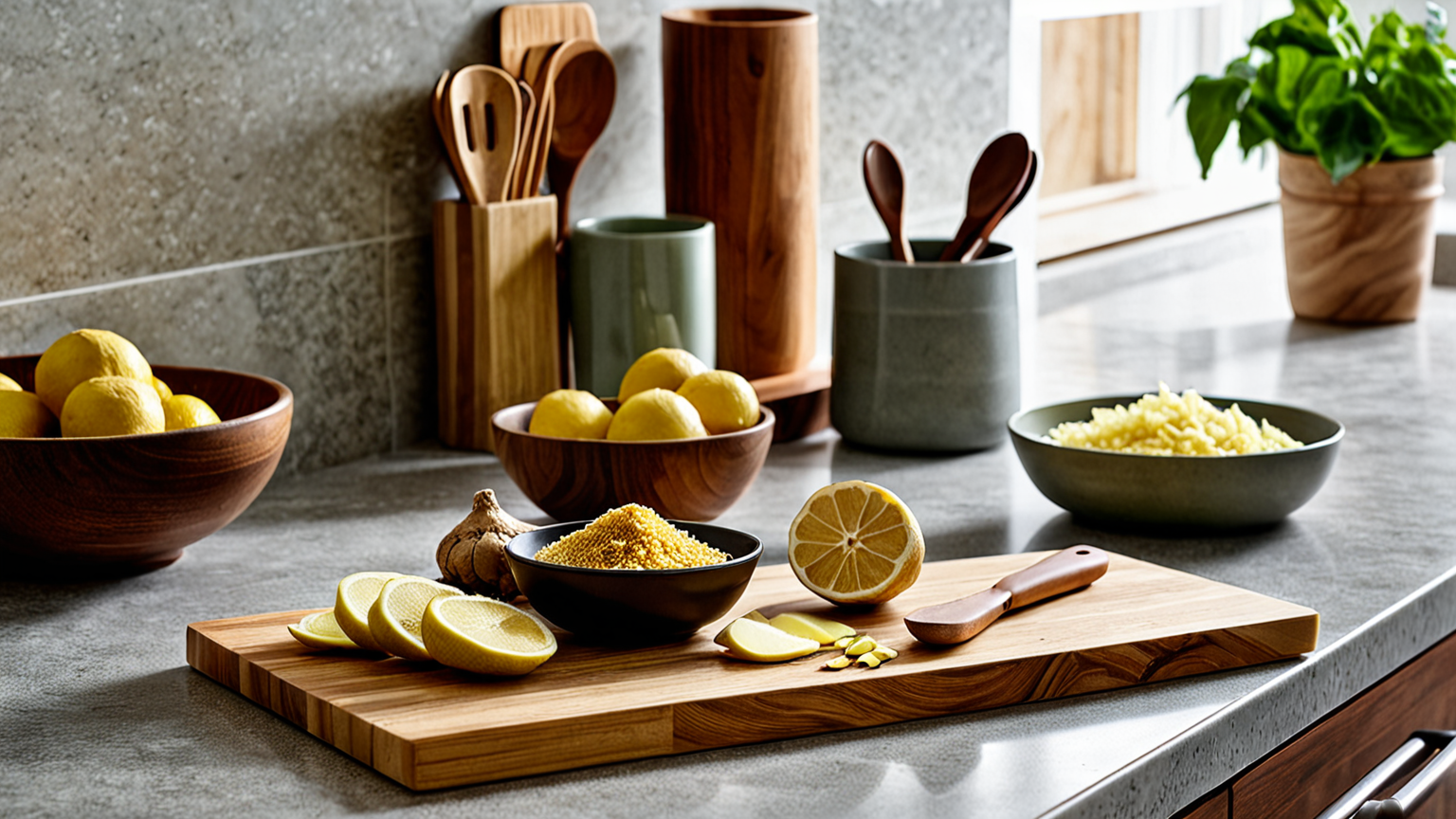 しょうがチューブを使った調理シーン