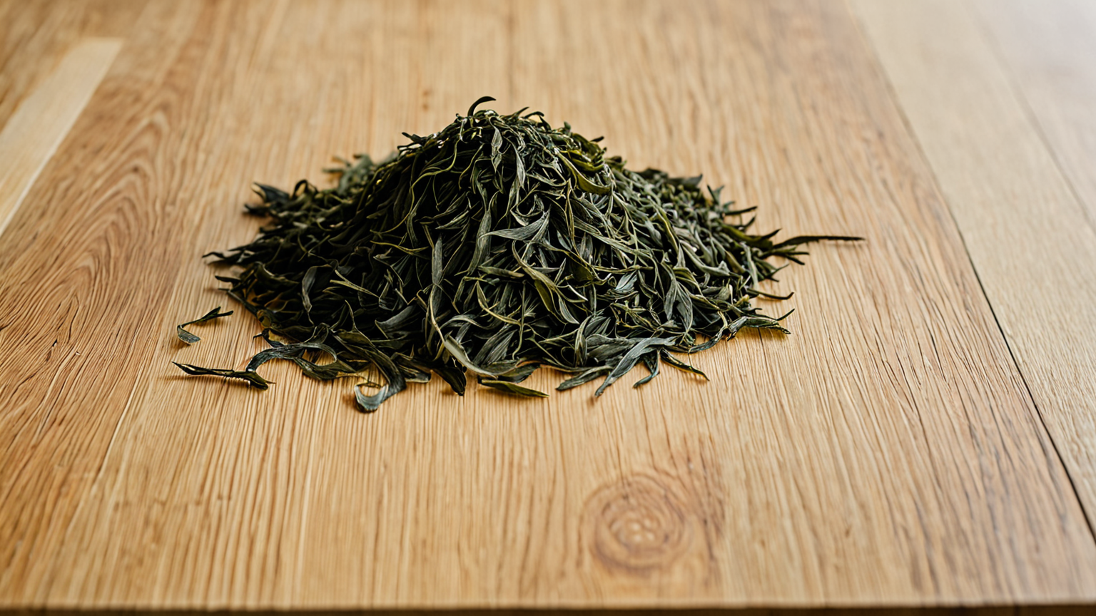 昆布の状態を確認している手元