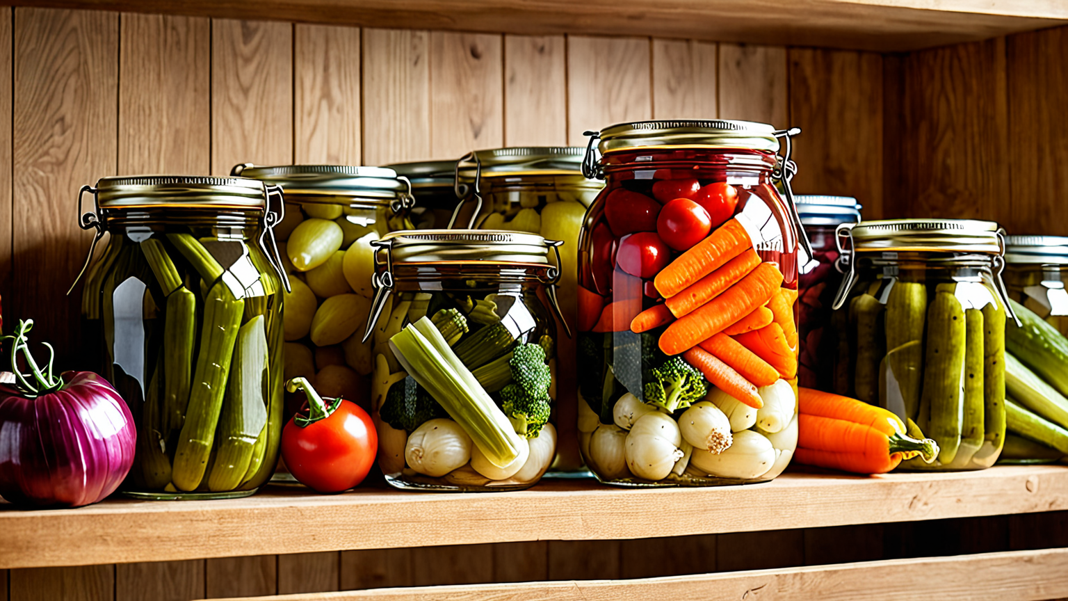 しば漬けの瓶と保存場所