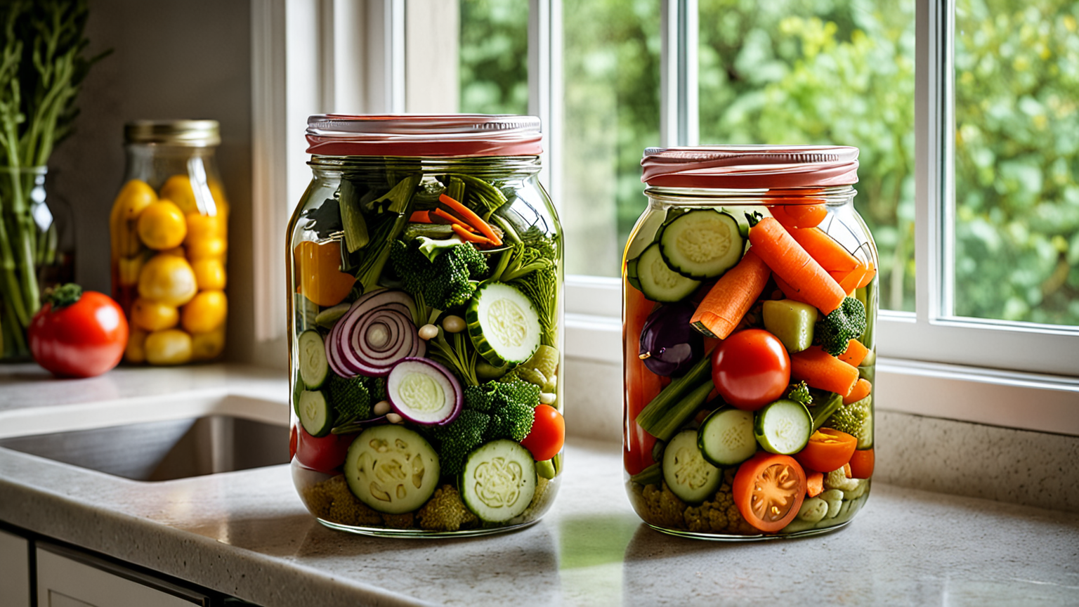 しば漬けを清潔な容器に移し替える様子