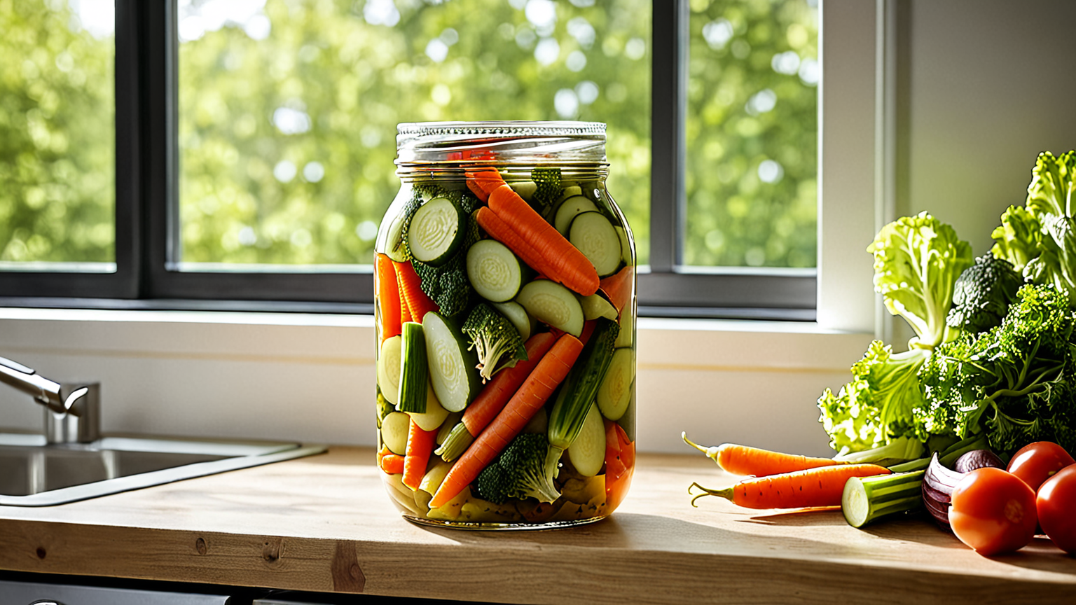 しば漬けの異変をチェックする手元