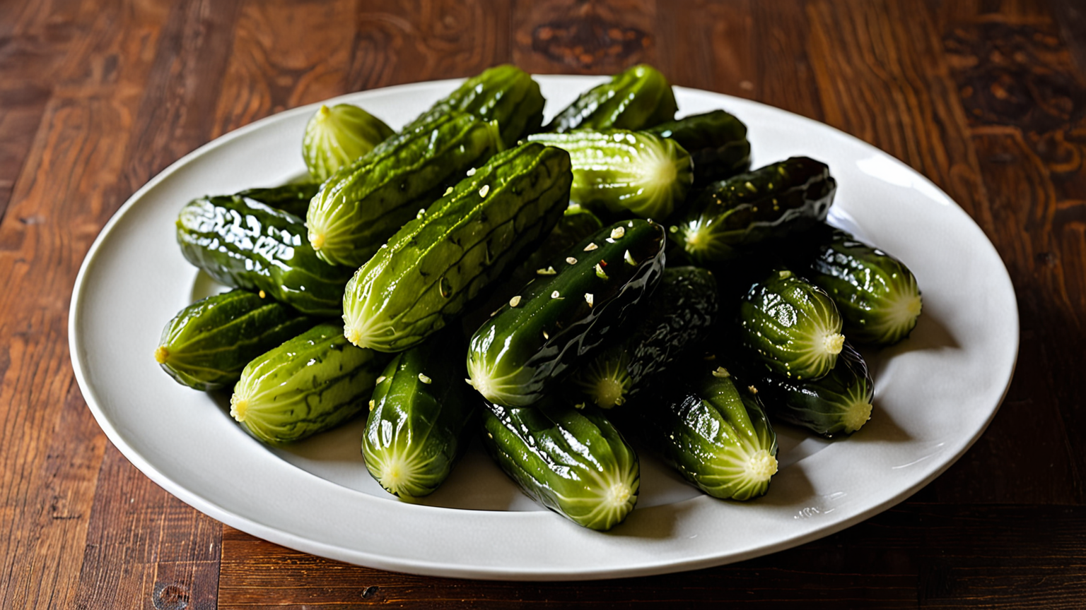 美味しく盛り付けられたしば漬けの料理