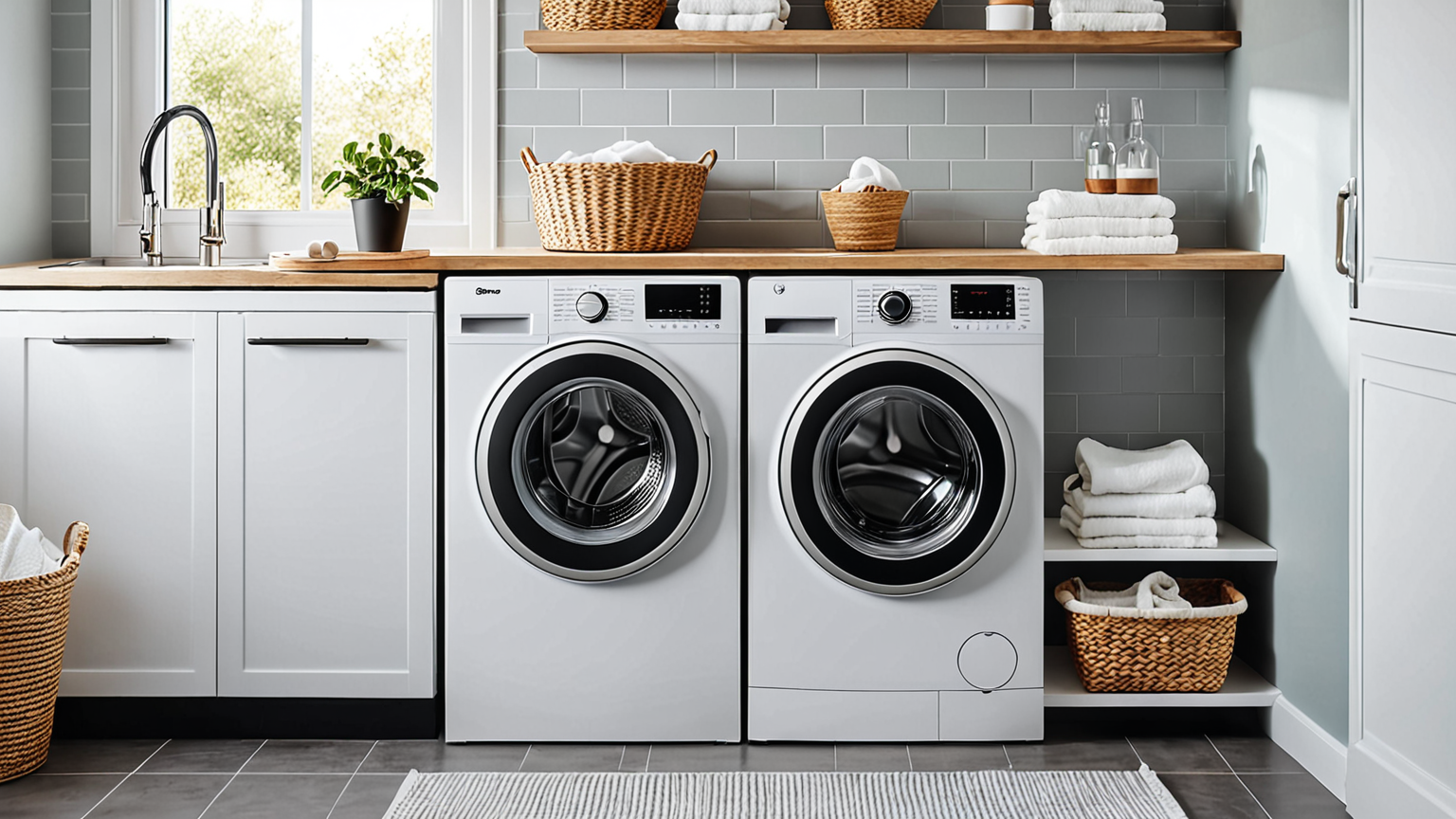 ゴムパッキンのカビを掃除する様子