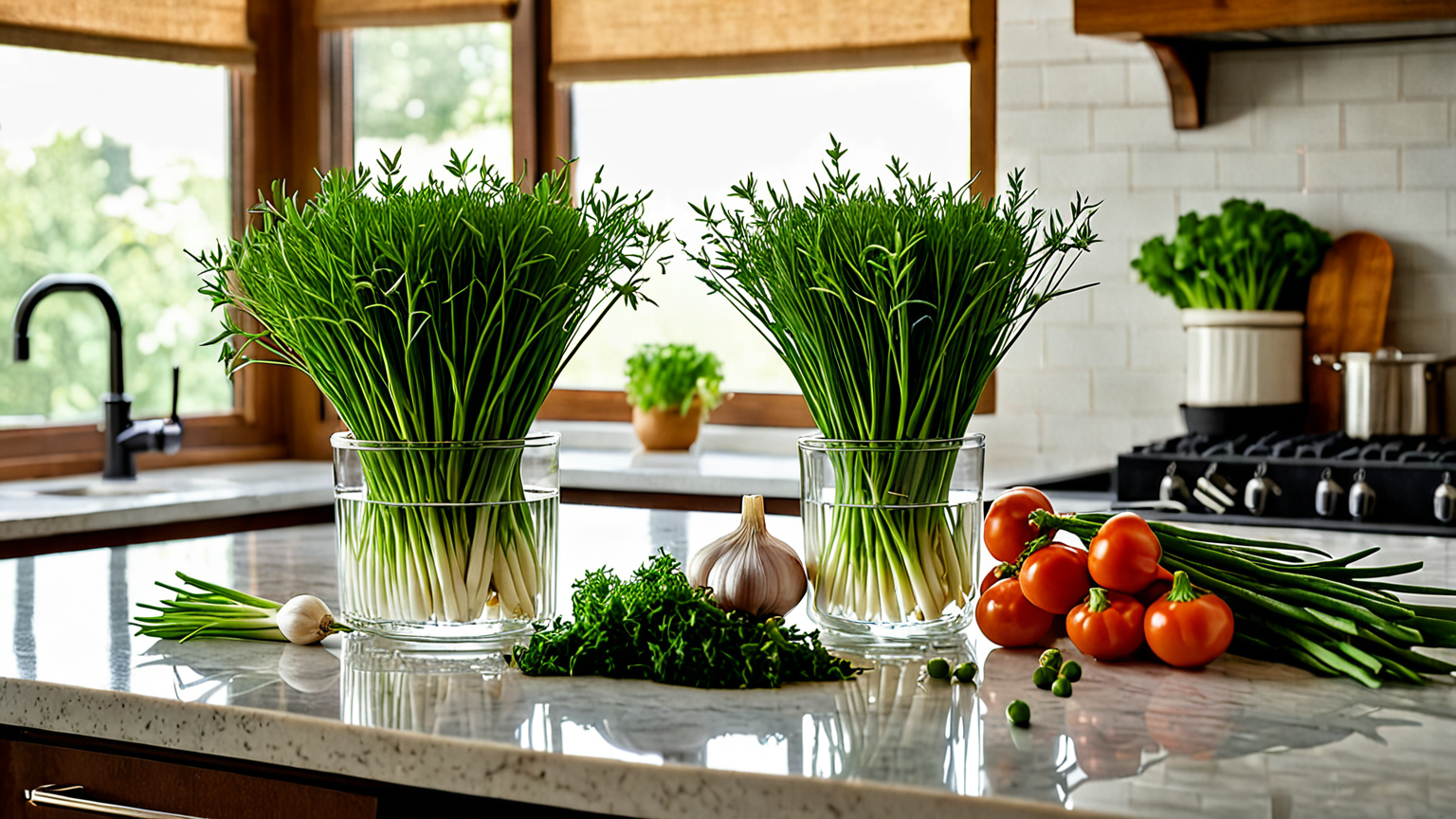 にらの保存環境をチェックする様子