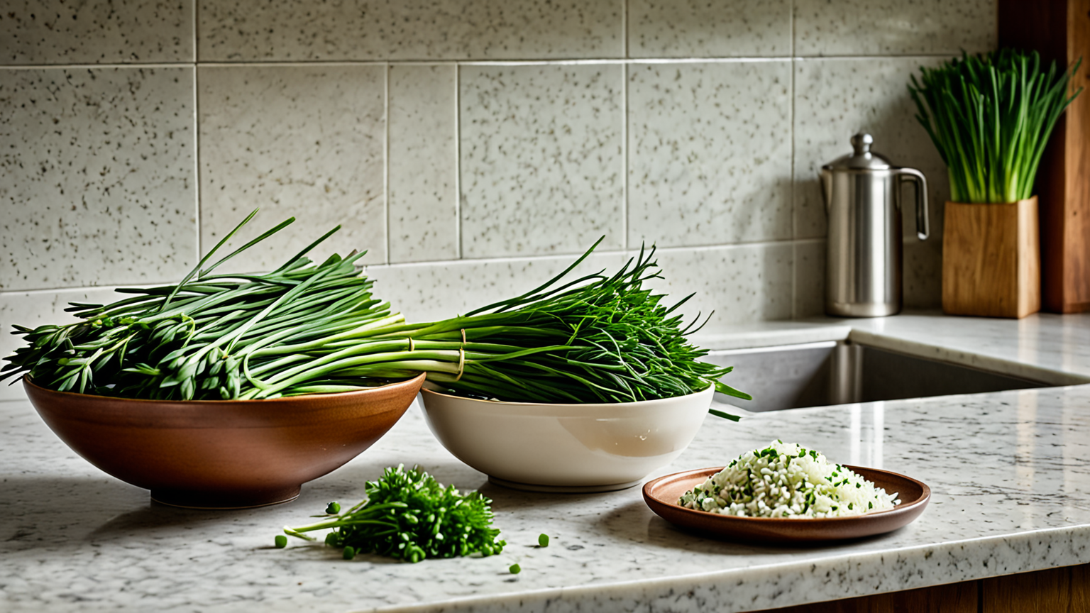 新鮮なにらを使った料理