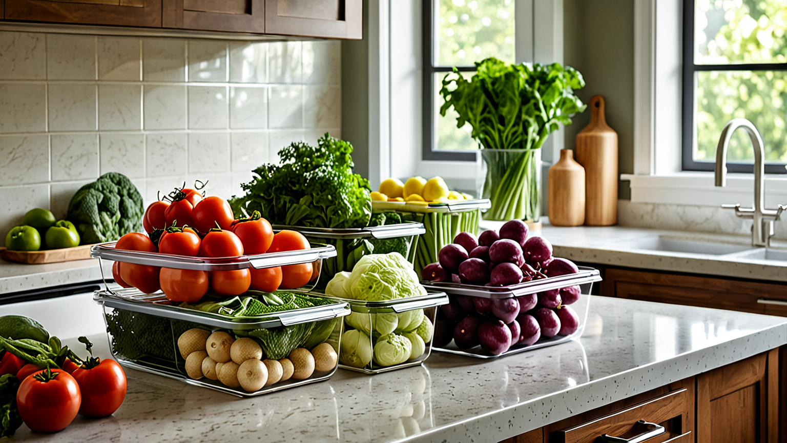 専用の野菜保存容器