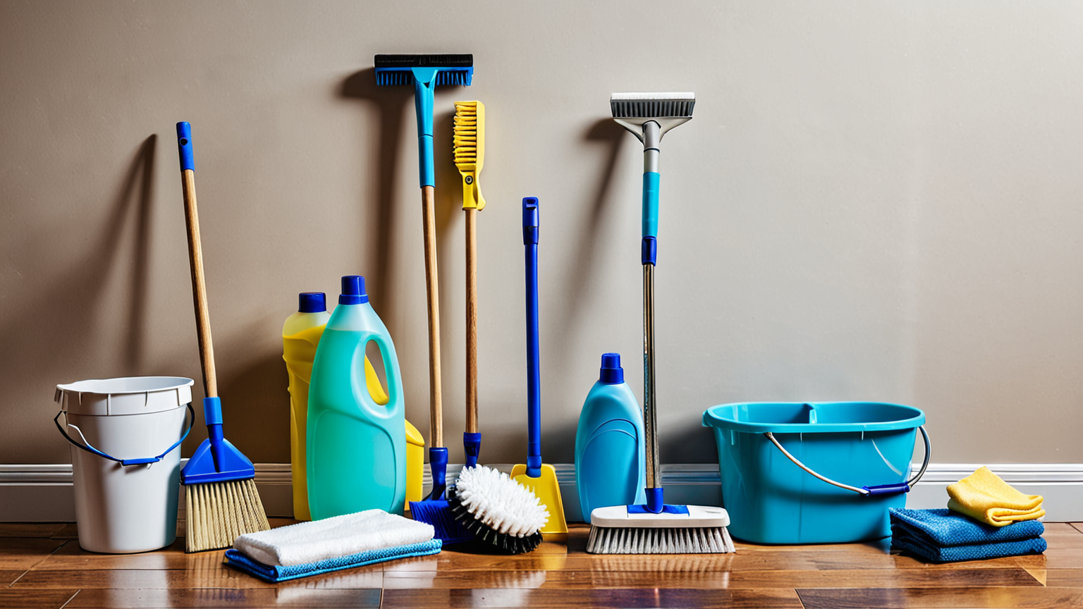 油性と水溶性汚れの掃除用具