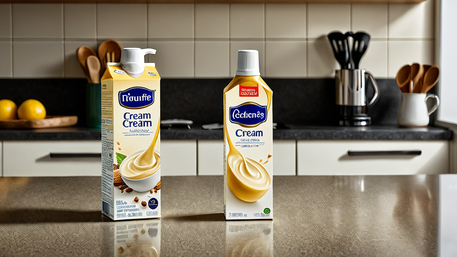 生クリームの変色や分離のチェック