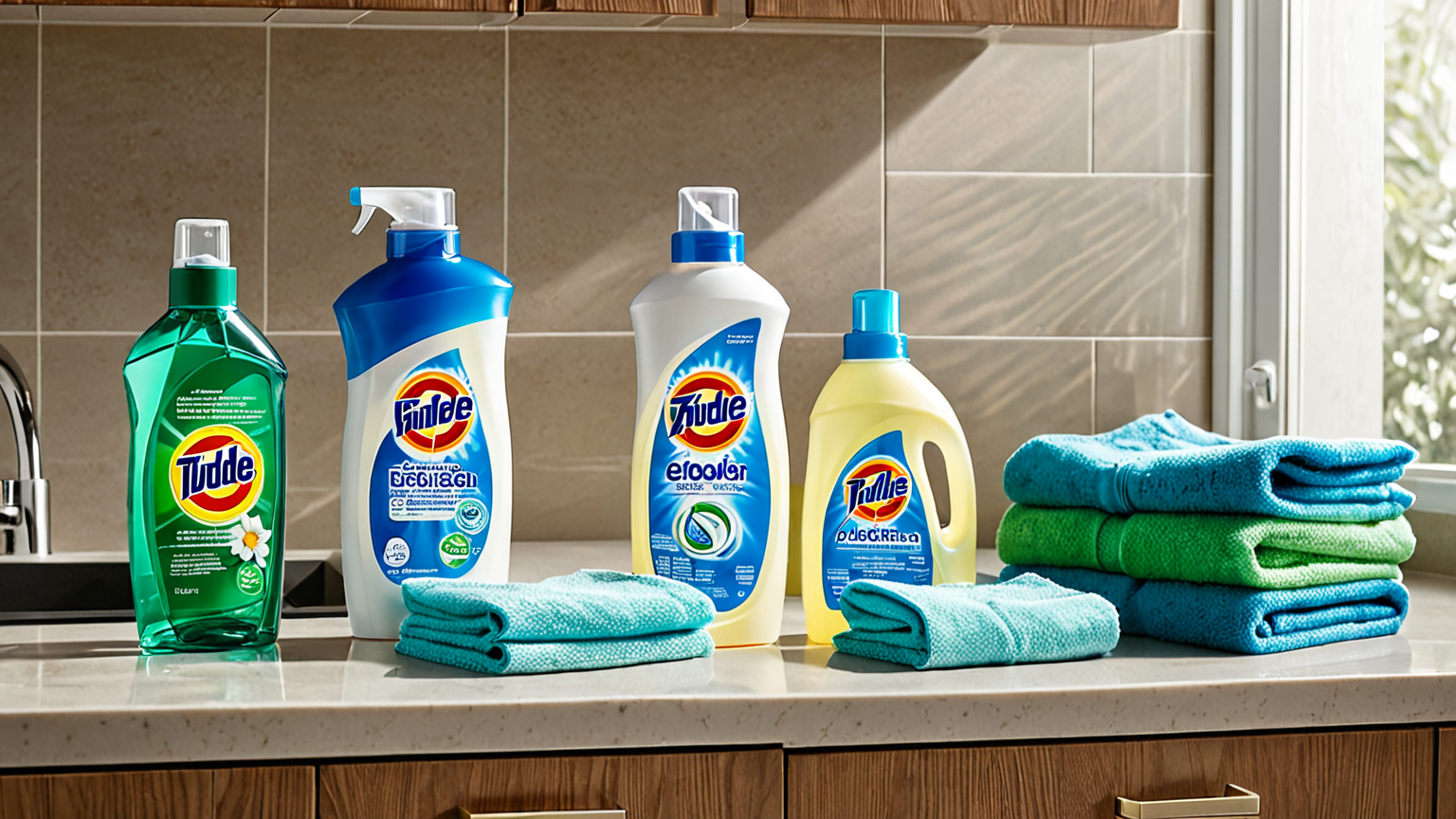 洗剤ボトルと説明書の写真