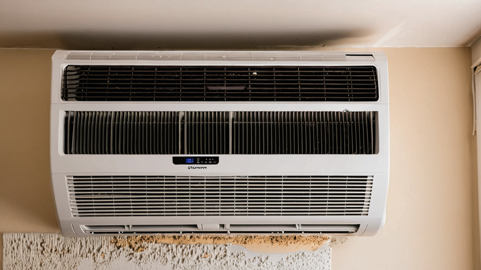 エアコン内部のカビ発生イメージ