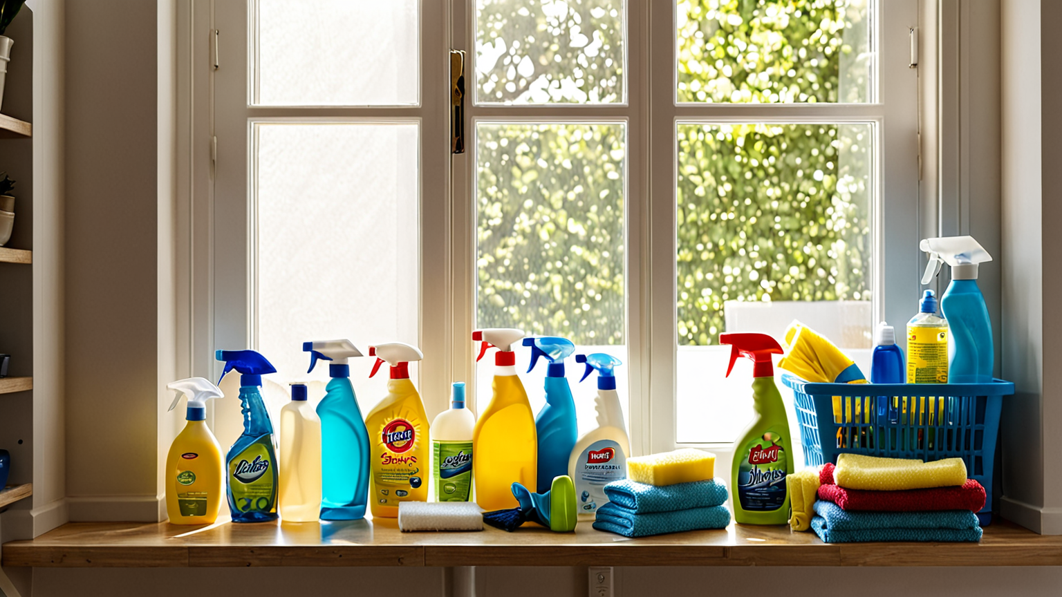 掃除をする人のイラスト