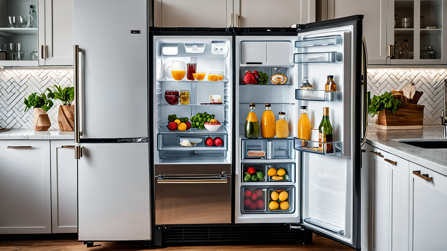 自動製氷機の内部イメージ