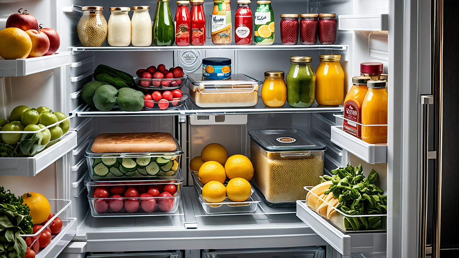 整理されたチルド室