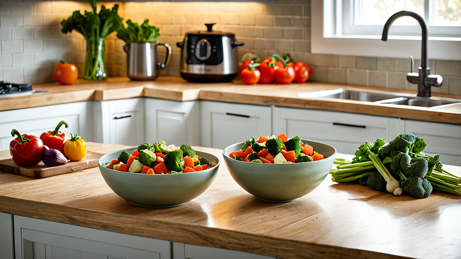 冷凍野菜を使った料理のイメージ