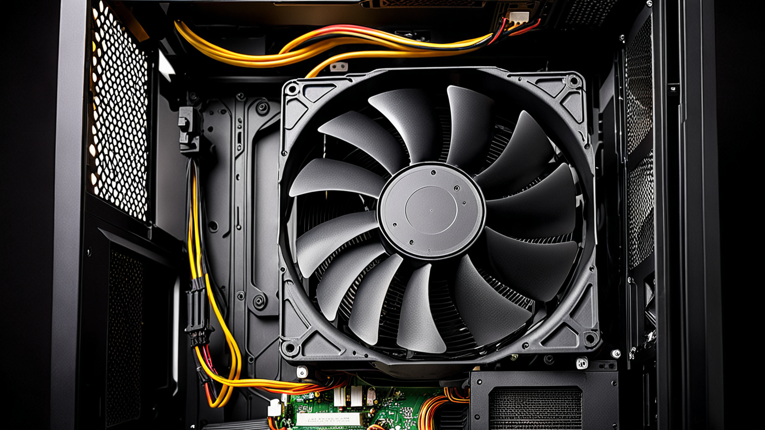 パソコン内部の冷却ファン