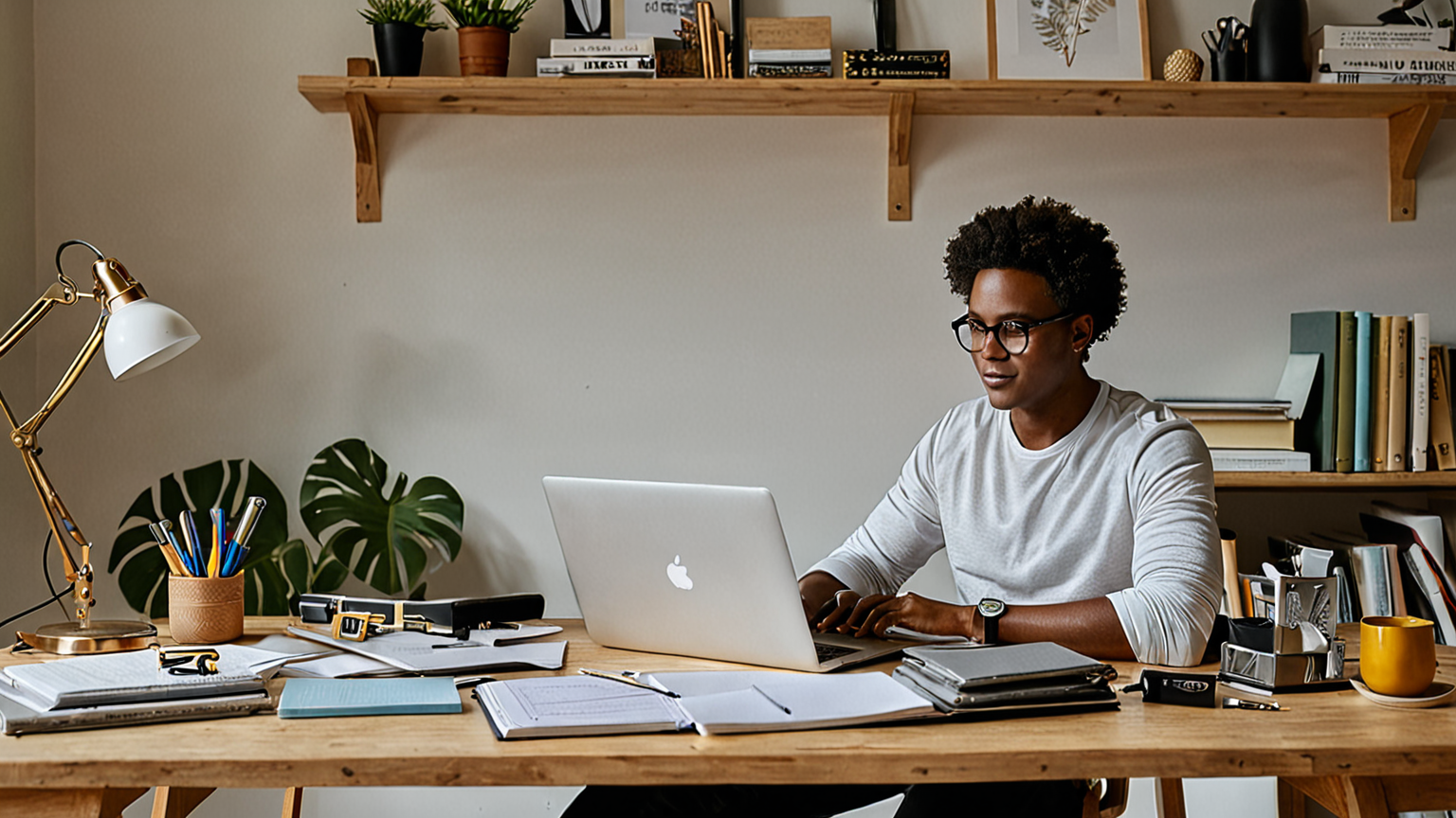応急処置を行うパソコンユーザー
