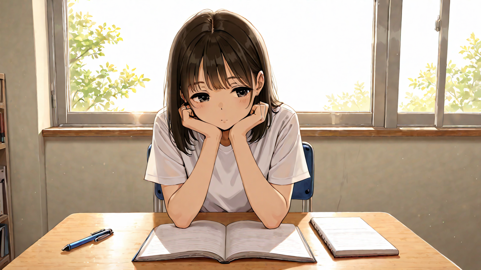 質問に答えるイメージ