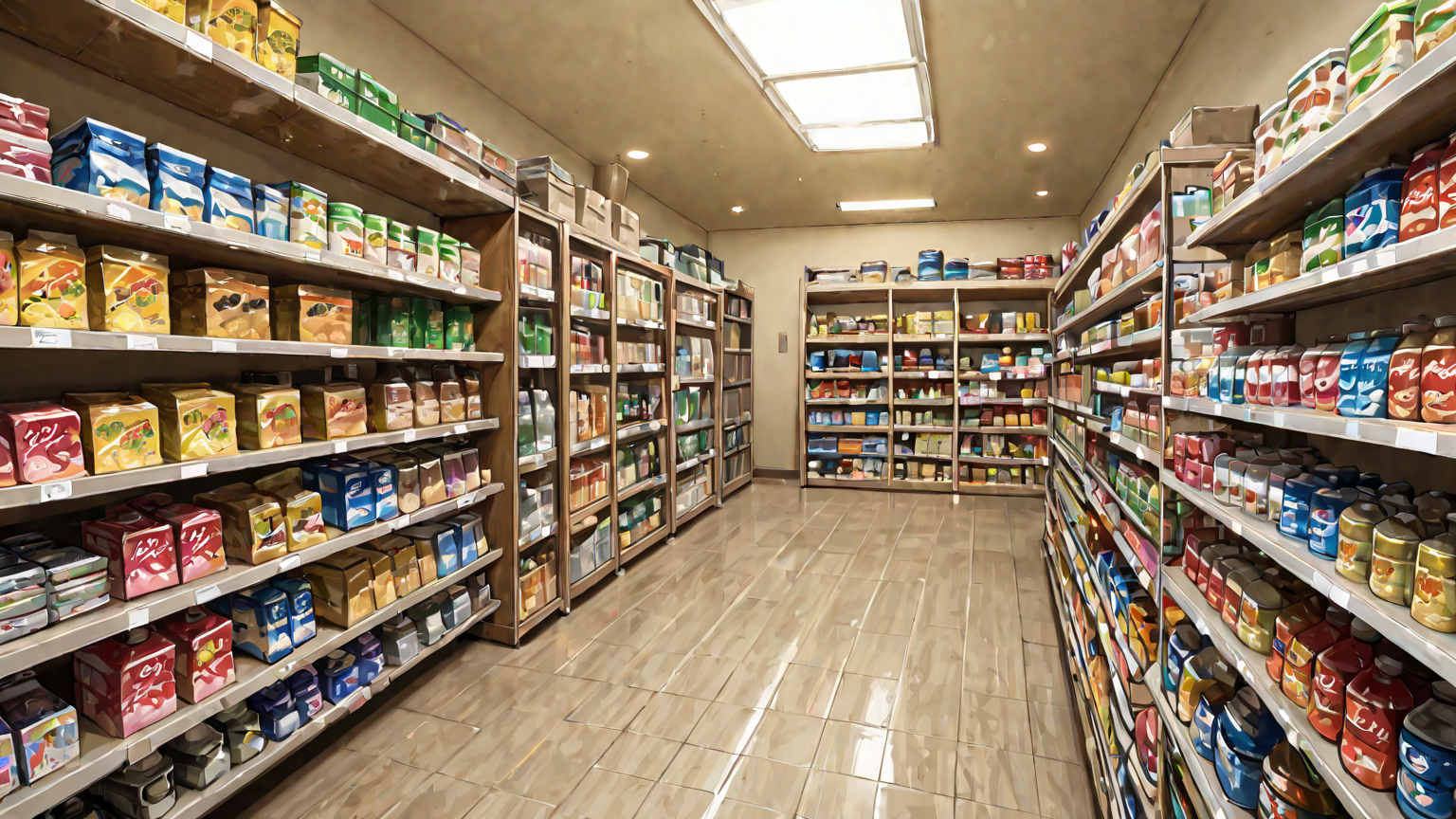 100均の壁紙補修用グッズが並んでいる様子