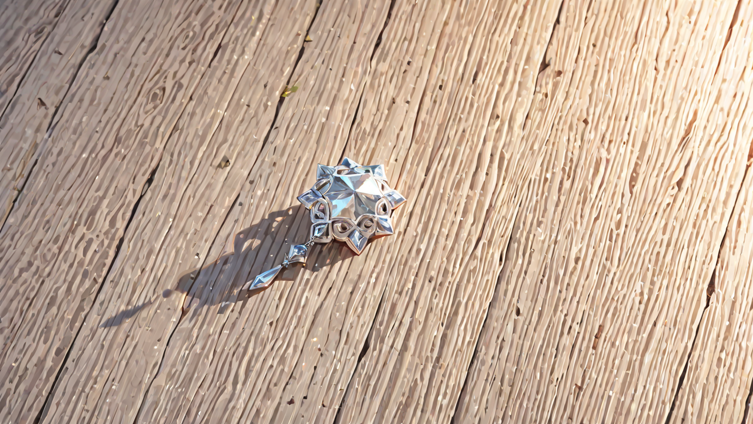 シルバーアクセサリーの黒ずみが目立つ様子