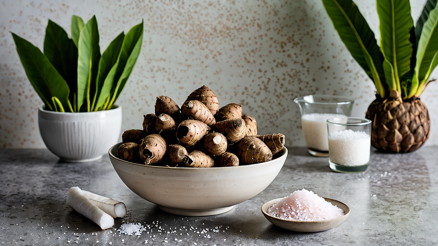 里芋 ぬめり 取り方 塩のイメージ画像
