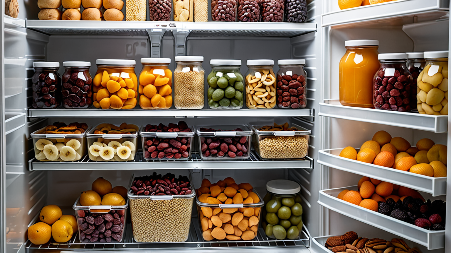 ドライフルーツ 保存 開封後 冷蔵庫のイメージ画像