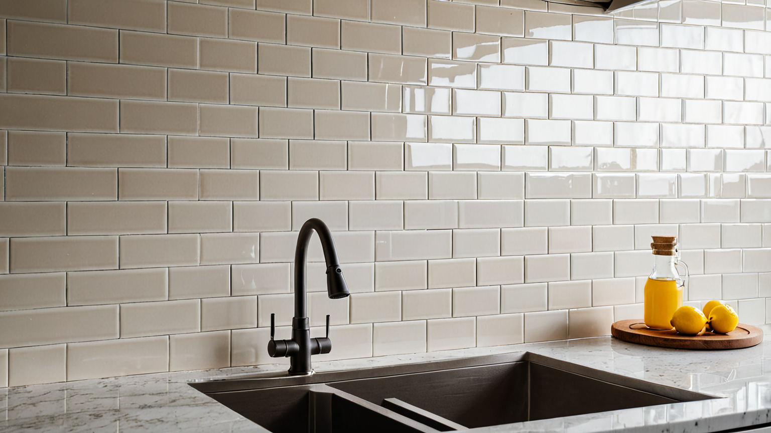 キッチン タイル 油汚れ セスキのイメージ画像