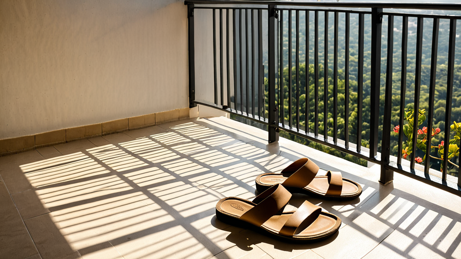 ベランダ サンダル 汚れ 掃除のイメージ画像