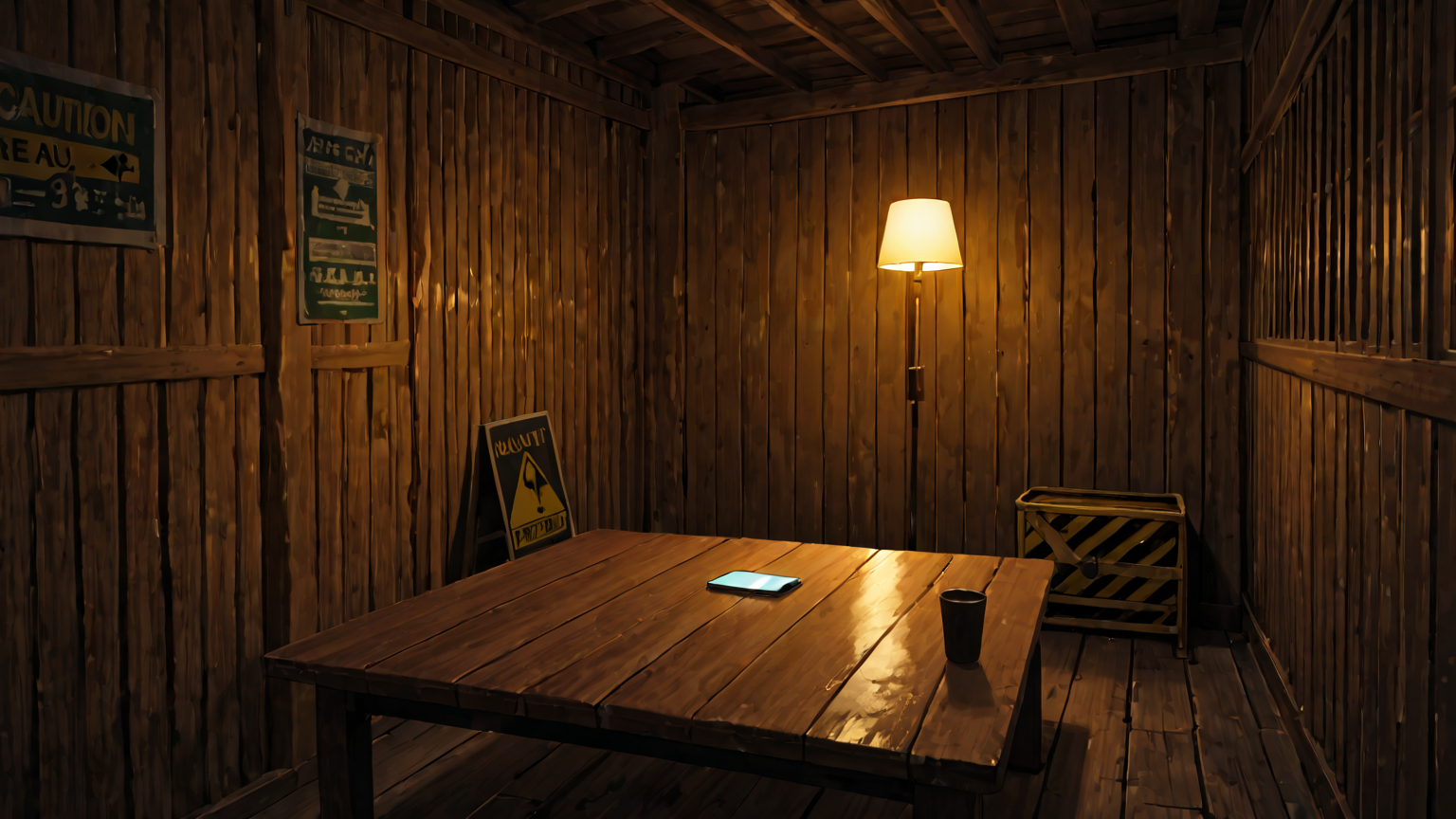 注意マークとスマホ画面