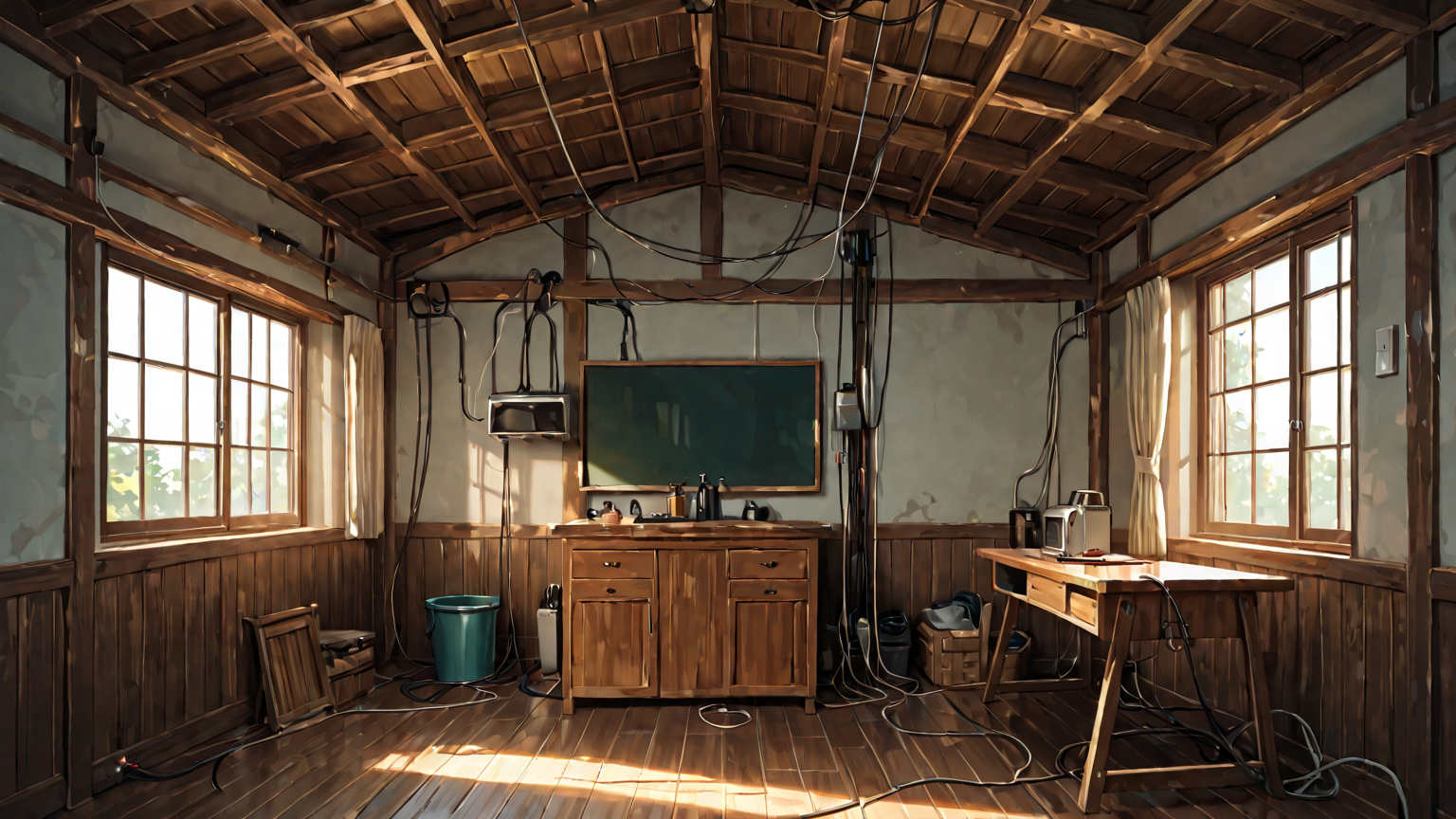 ルーターの電源ボタンを押している手元の写真