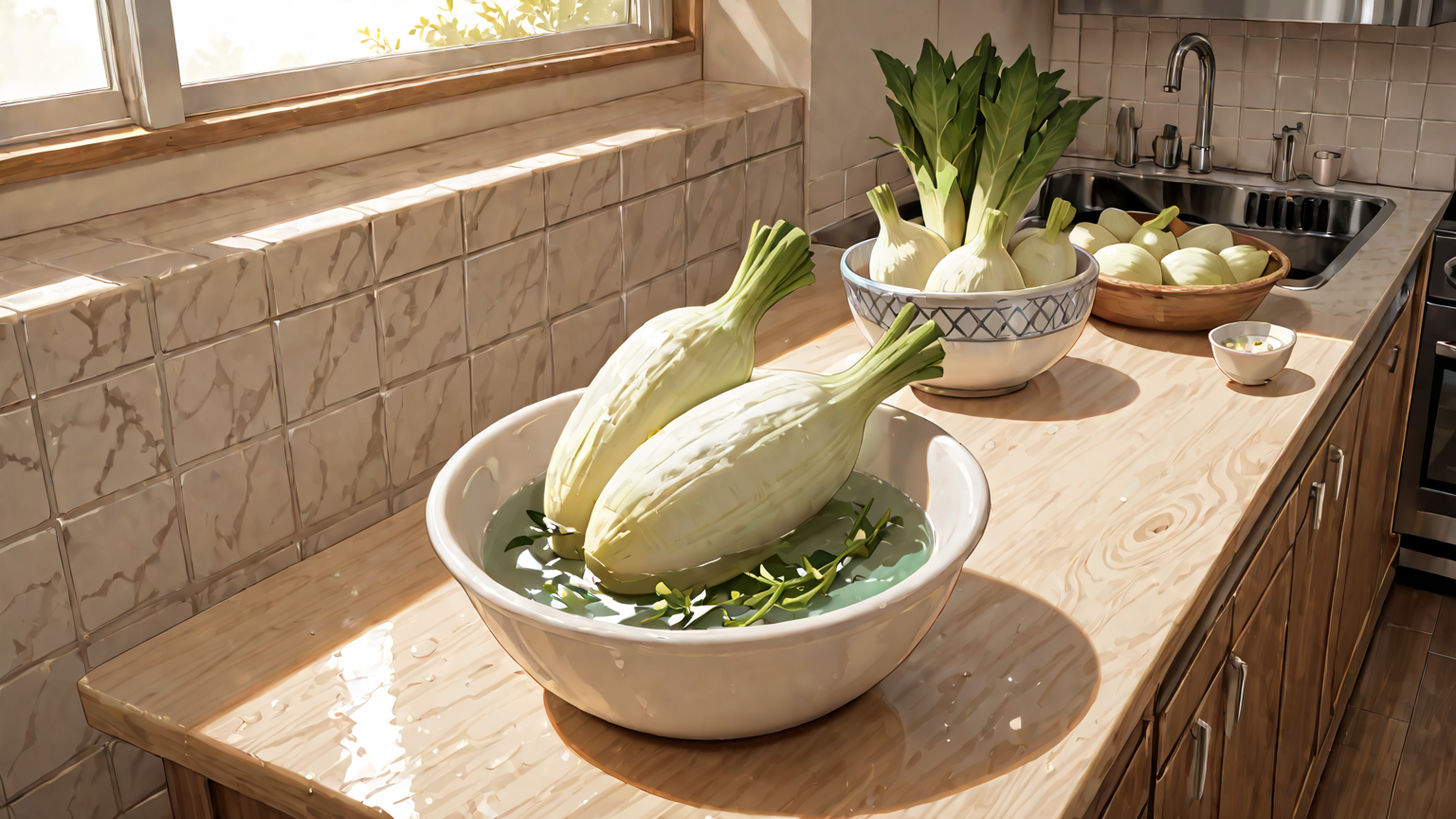 切り干し大根のパッケージと戻し方のイメージ