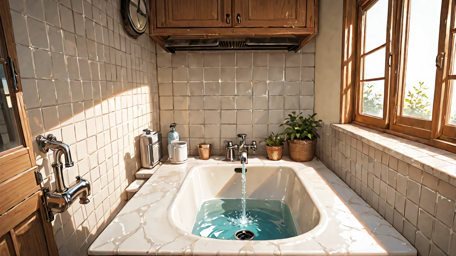 節水による効果のグラフイメージ