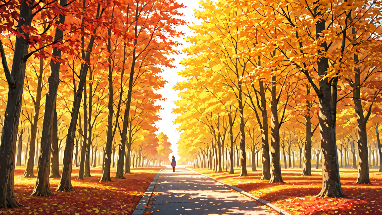 秋の暮らしを楽しむ風景