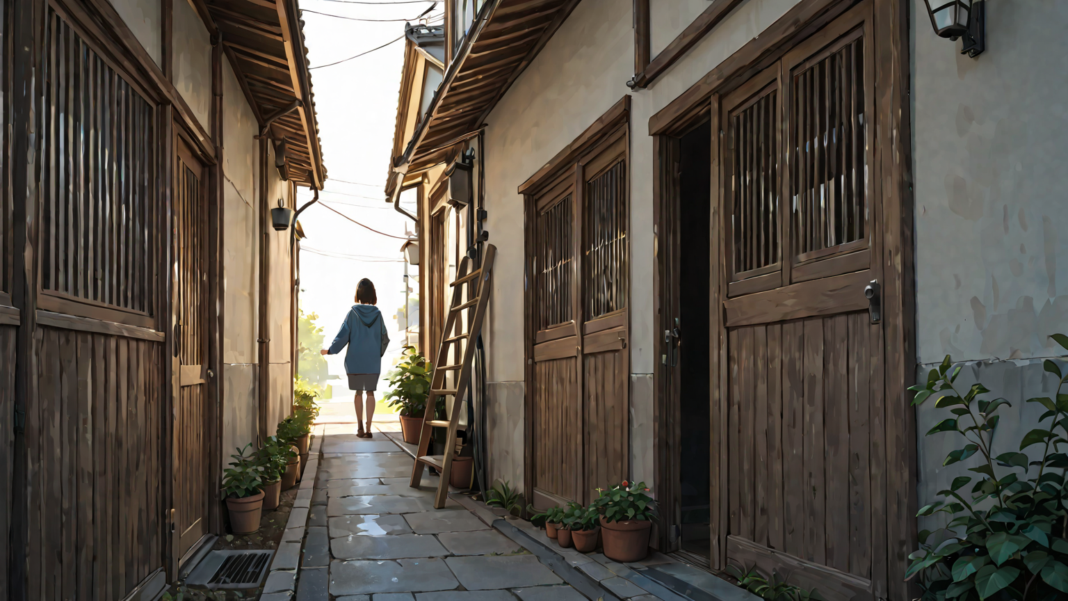 インターホンの修理作業