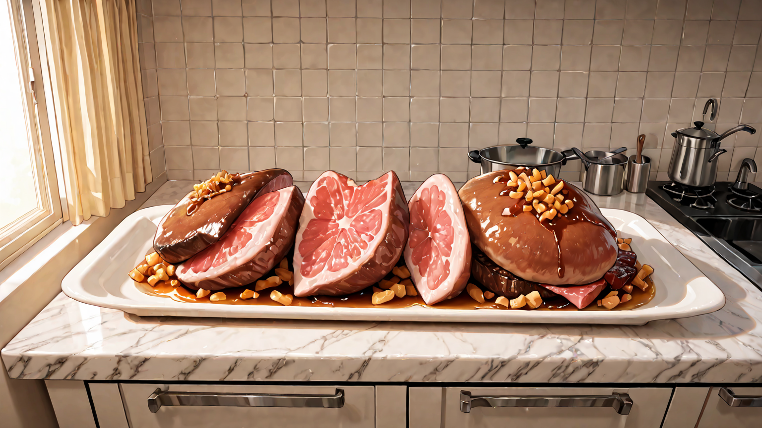 変色した牛肉の見分け方イラスト