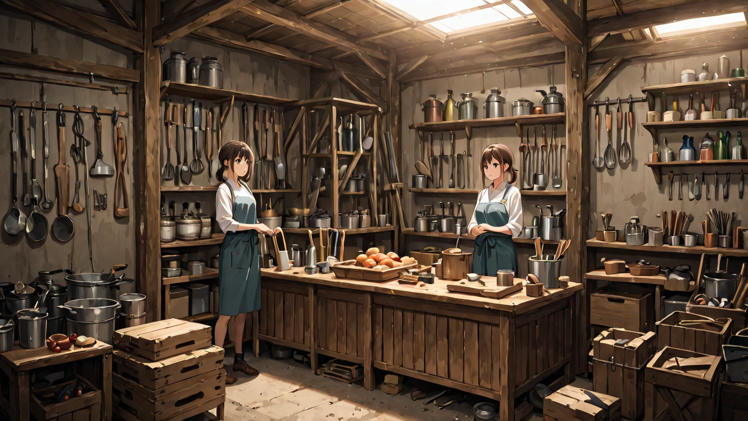 工具を持ったプロの技術者