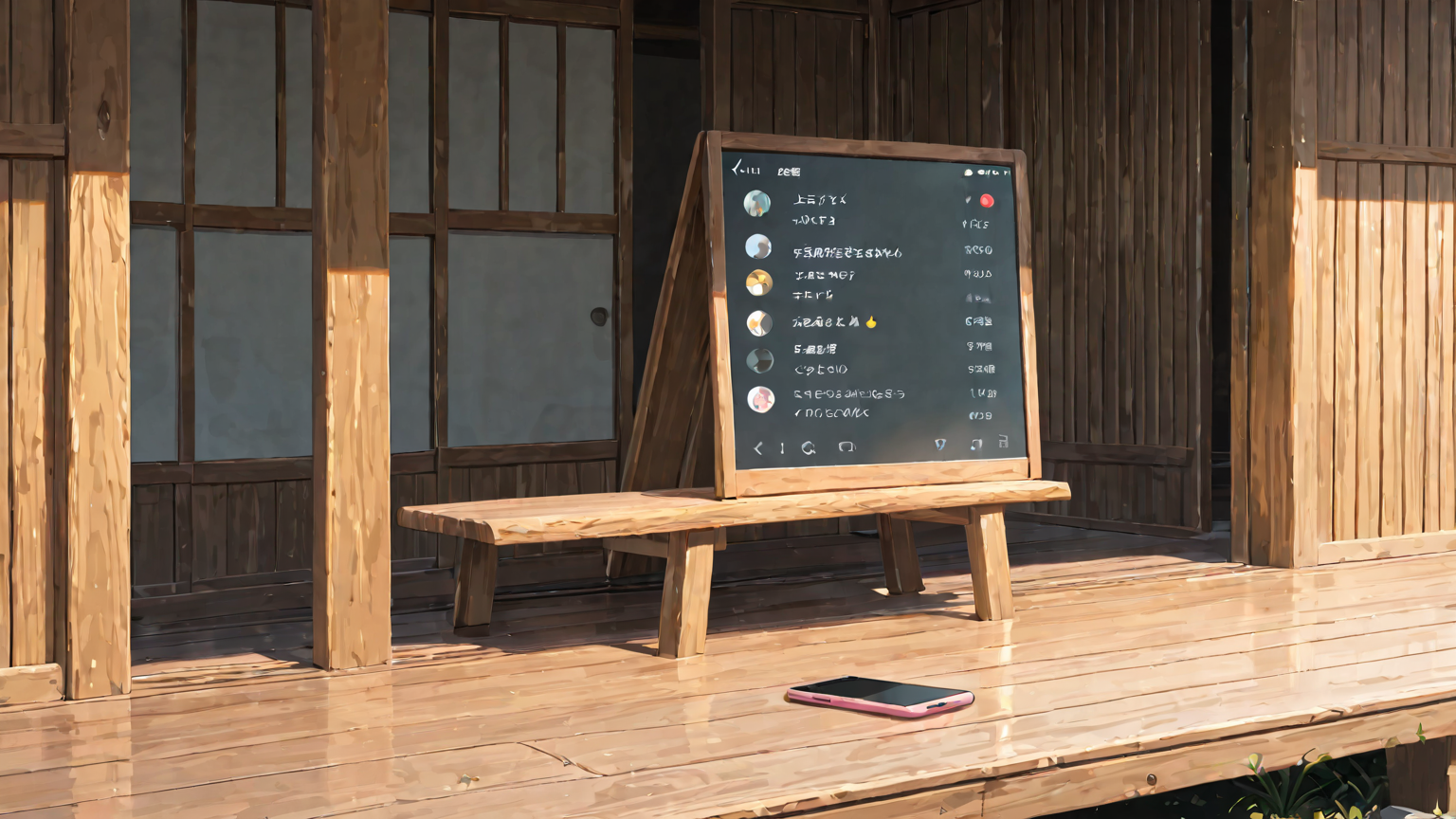 スマホの設定画面