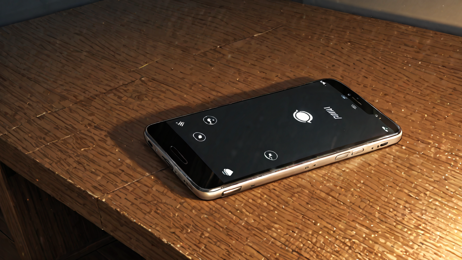 スマホのバッテリー設定画面とネットワーク接続確認画面