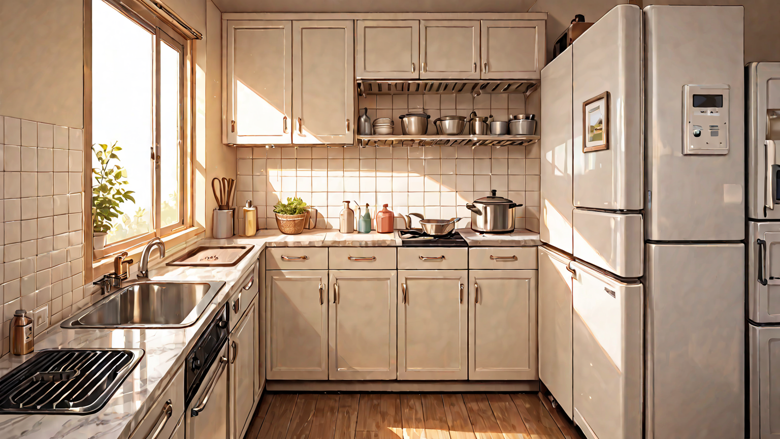 冷蔵庫の内部構造と音の発生箇所